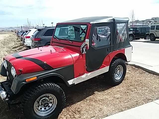 1982 JEEP CJ-5 OPEN BODY VIN 1JCCM85A1CT064647 auction photo