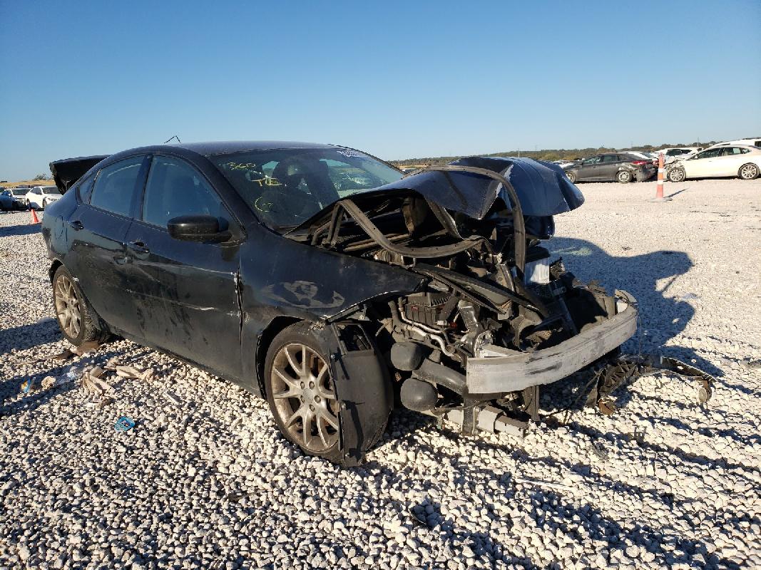 2013 DODGE Dart SXT VIN 1C3CDFBA6DD288412 auction photo