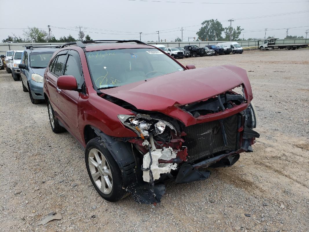 2009 Lexus RX GSU30L VIN 2T2GK31UX9C076366 фото с аукциона