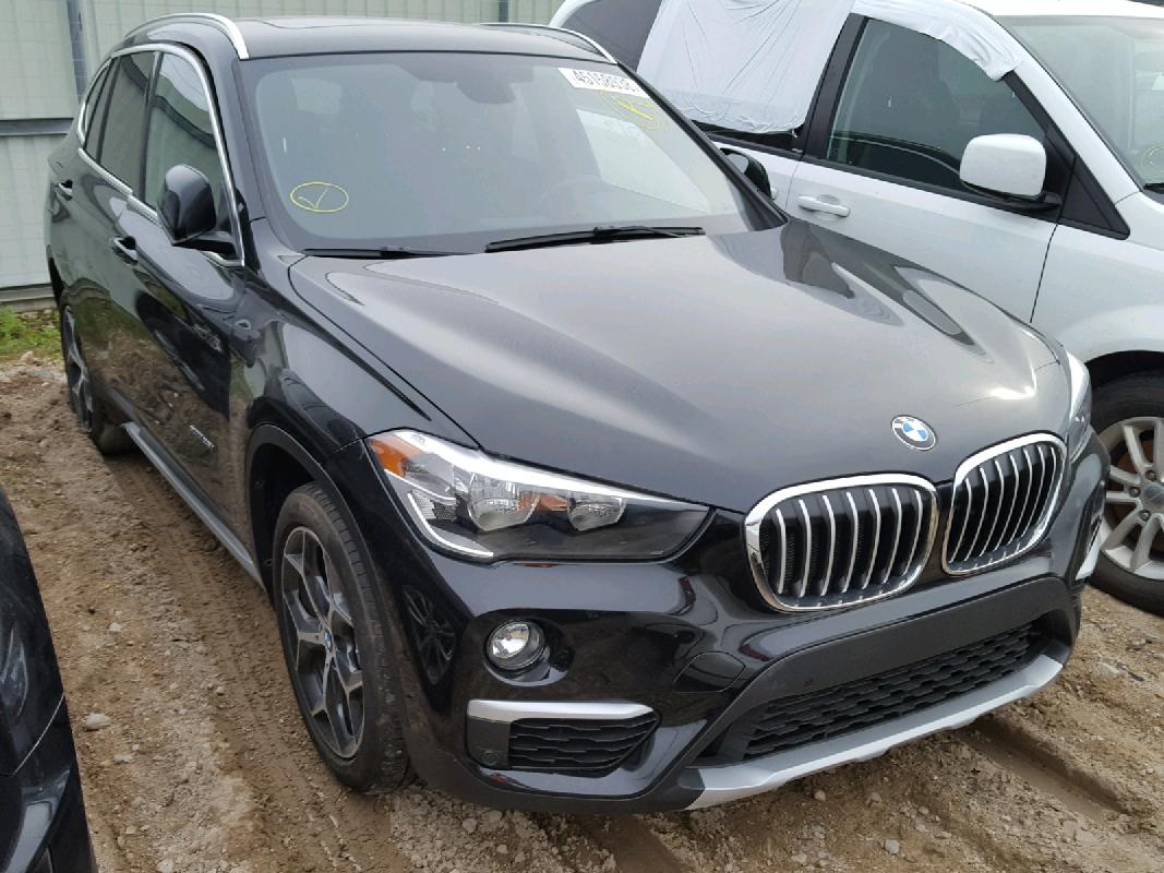2017 BMW X1 XDRIVE2 VIN WBXHT3C34H5F83680 фото с аукциона