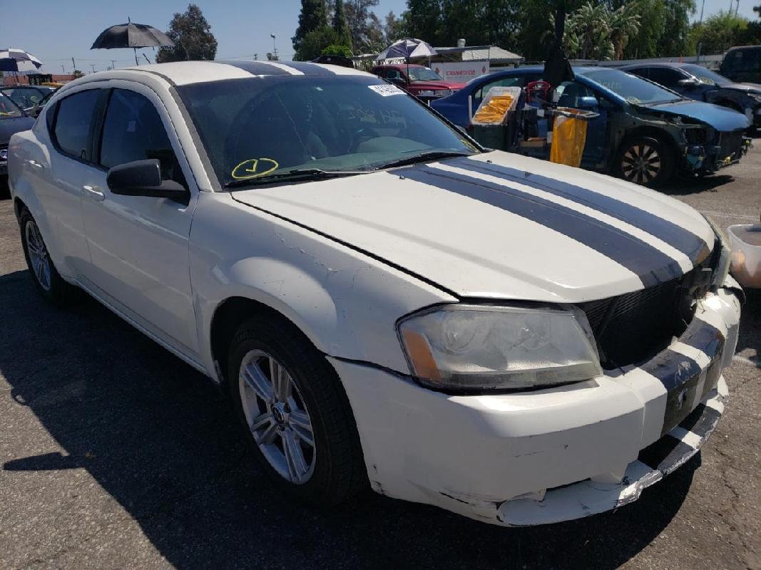 2008 DODGE Avenger SE VIN 1B3LC46JX8N228437 фото с аукциона