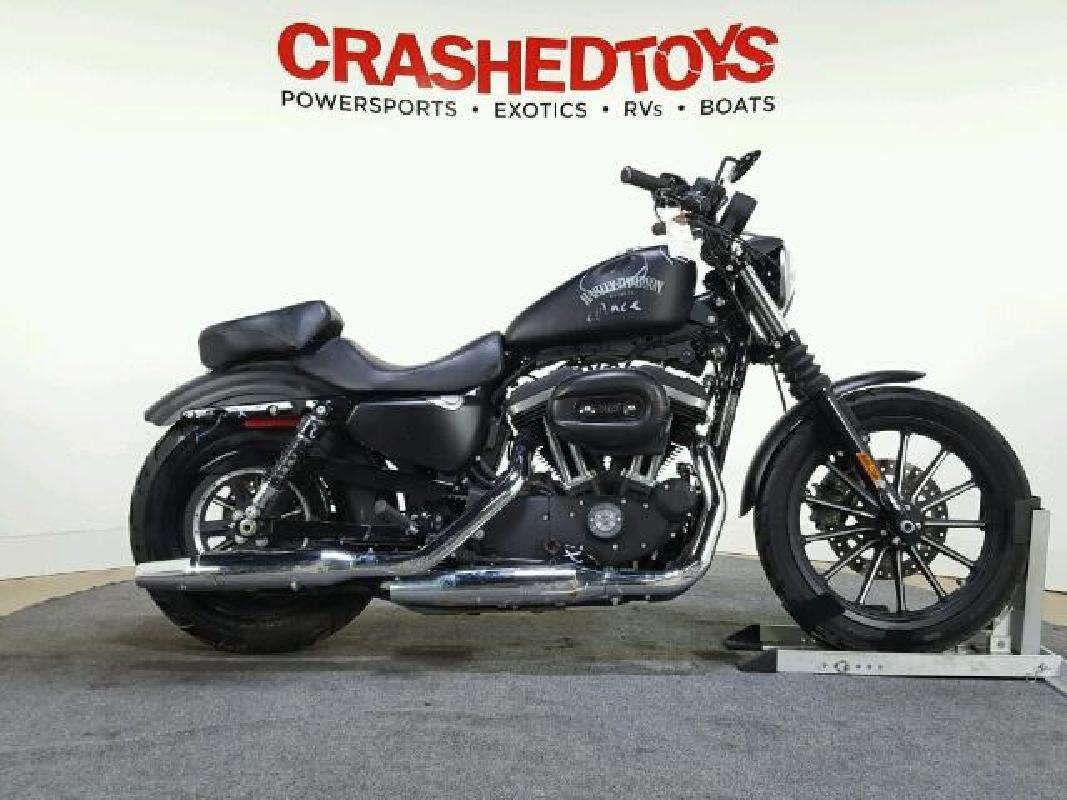 2014 HARLEY DAVIDSON Iron 883 XL883N VIN 1HD4LE214EC451769 фото с аукциона