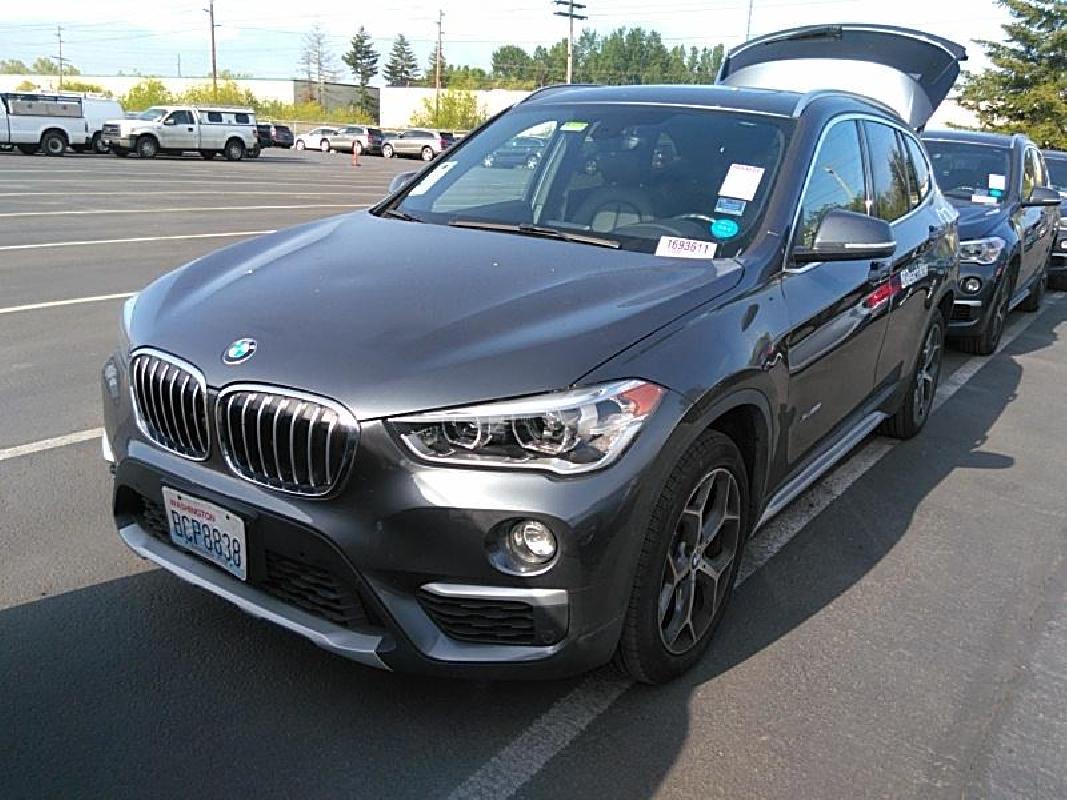 2017 BMW X1 28I VIN WBXHT3C30H5F73485 auction photo