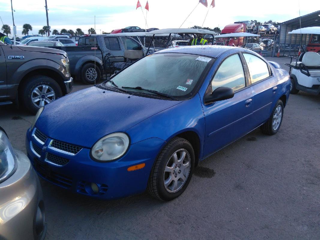 2004 DODGE Neon PL VIN 1B3ES56C04D521573 фото с аукциона