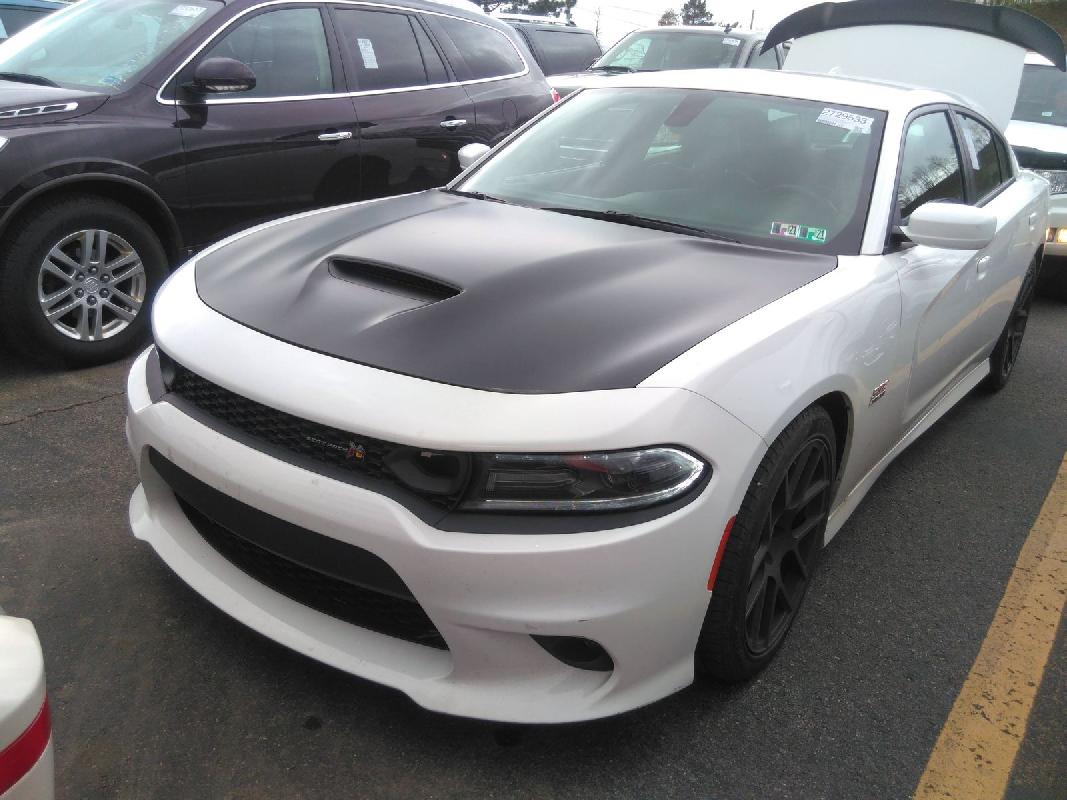 2019 DODGE Charger SCAT PACK VIN 2C3CDXGJ2KH519532 фото с аукциона
