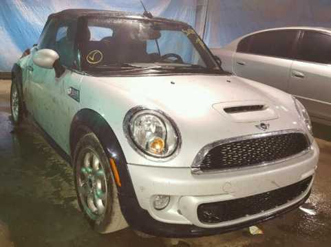 2011 MINI Cooper Convertible COOPER S VIN WMWZP3C54BT249587 фото с аукциона