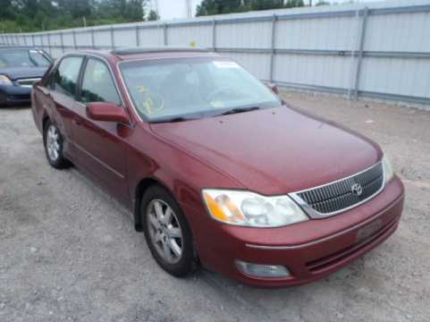 2001 Toyota Avalon MCX20L 1MZ-FE VIN 4T1BF28BX1U183163 auction photo