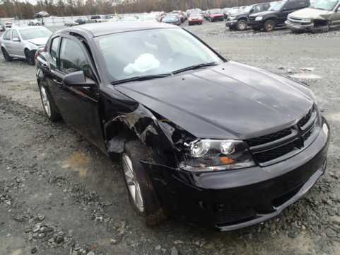 2014 DODGE Avenger SE 2.4L VIN 1C3CDZAB8EN187606 auction photo
