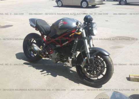 2007 Ducati Monster NAKED STANDARD BIKE VIN ZDM1RB5T47B099465 фото с аукциона