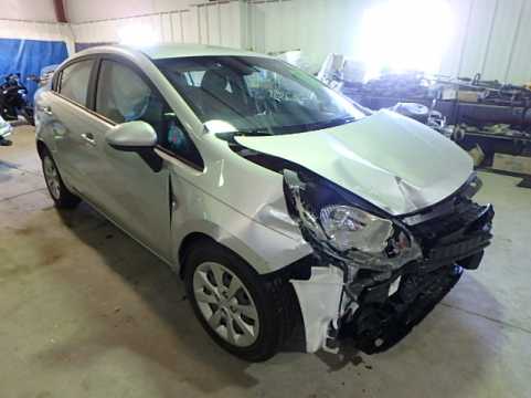2014 KIA Rio 1.6 AT LX STD VIN KNADM4A31E6346811 фото с аукциона