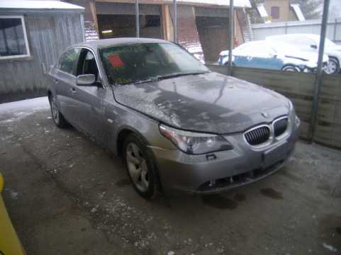 2007 BMW 525i 5-SERIES 3l VIN WBANE53517CW61117 фото с аукциона