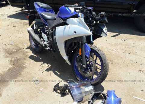 2015 Yamaha YFZR3 VIN MH3RH06Y4FK008016 фото с аукциона