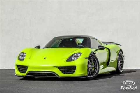 2015 Porsche 918 SPYDER 4.6L VIN WP0CA2A1XFS800573 auction photo