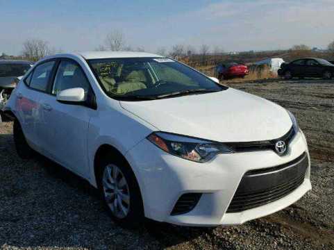 2016 TOYOTA Corolla ZRE172L 2ZR-FE VIN 2T1BURHE1GC624360 auction photo