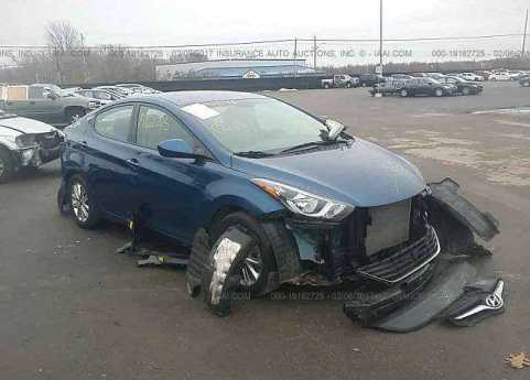 2015 Hyundai Elantra GLS(MIDDLE) VIN KMHDH4AE2FU396683 auction photo