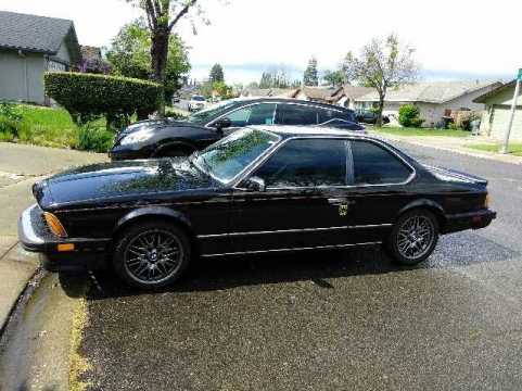 1985 BMW 635CSi 6 3.4L VIN WBAEC8400F0612176 auction photo