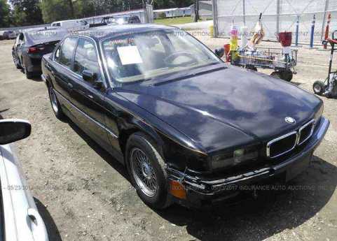 1995 BMW 740i 7-SERIES VIN WBAGF6326SDH04311 фото с аукциона