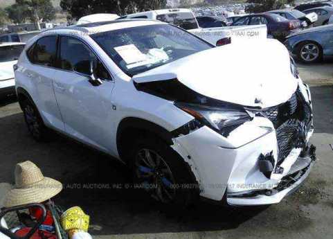 2015 LEXUS NX AGZ10L VIN JTJYARBZ9F2007524 auction photo