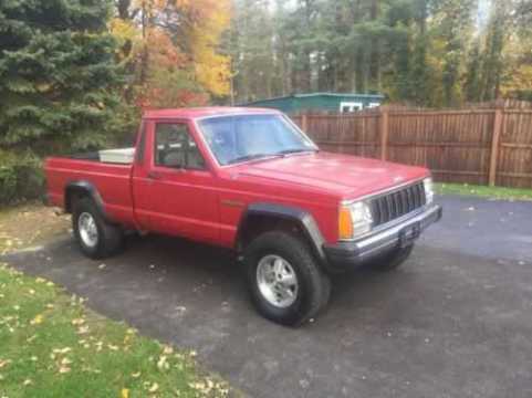 1991 Jeep Comanche VIN 1J7FT26P9ML506073 auction photo