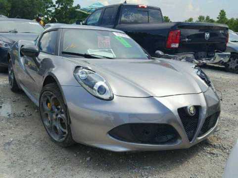 2015 ALFA ROMEO 4C 960A1047 VIN ZARBAAA41FM162434 фото с аукциона