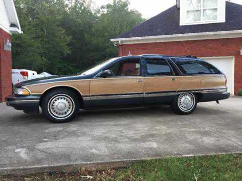 1995 BUICK Roadmaster ESTATE WAGON VIN 1G4BR82P5SR402503 auction photo
