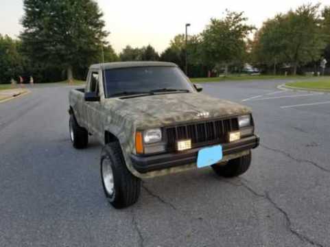 1991 Jeep Comanche VIN 1J7FJ26P7ML531155 auction photo