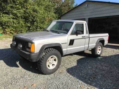 1989 Jeep Comanche VIN 1J7FJ26L2KL609898 фото с аукциона