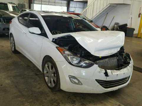 2013 HYUNDAI ELANTRA GLS 1.8L VIN 5NPDH4AE1DH254658 фото с аукциона