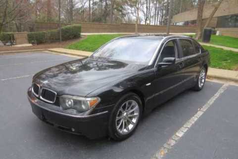 2003 BMW 745Li VIN WBAGN63413DR13653 фото с аукциона
