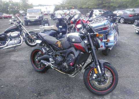 2016 YAMAHA FZ09 - VIN JYARN33E4GA009866 фото с аукциона