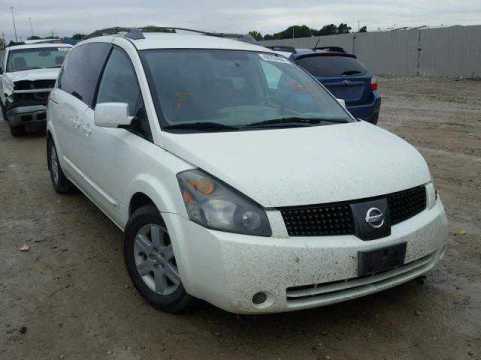 2004 NISSAN Quest VIN 5N1BV28U44N344741 auction photo