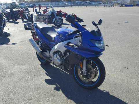 2007 YAMAHA Yzf600 VIN JYARJ10E07A001946 фото с аукциона