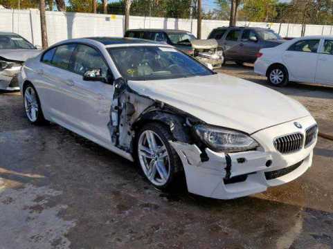 2014 BMW 640i 6-SERIES VIN WBA6B8C56EDZ72743 auction photo