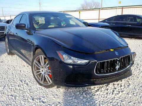 2016 Maserati Ghibli M157 VIN ZAM57RSA3G1185379 auction photo