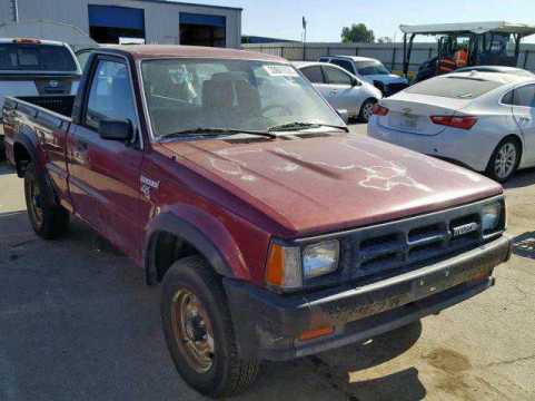 1993 MAZDA B-Series 2600I VIN JM2UF4140P0383839 auction photo