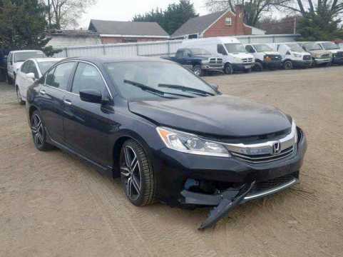 2016 HONDA Accord SPORT VIN 1HGCR2F50GA037413 фото с аукциона