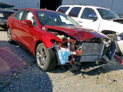2016 Ford Fusion TITANIUM VIN 3FA6P0D98GR272620 auction photo