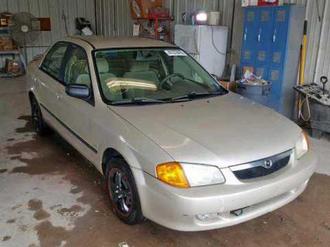2000 Mazda Protege SEDAN VIN JM1BJ2229Y0282439 auction photo
