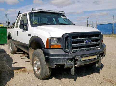 2006 Ford F-250 SUPER DUTY - SINGLE REAR WHEEL 5.4L EFI VIN 1FTSX21536EA26176 auction photo