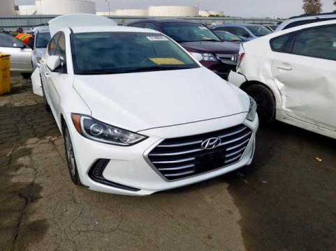 2017 HYUNDAI ELANTRA VIN 5NPD84LF1HH074124 фото с аукциона
