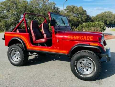 1985 JEEP CJ-7 OPEN BODY 4.2L VIN 1JCCE87EXFT088981 auction photo