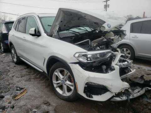 2020 BMW X3 SDRIVE3 2L VIN 5UXTY3C04L9B96853 auction photo