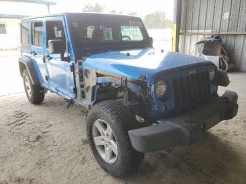 2015 JEEP Wrangler U VIN 1C4BJWDG0FL543856 auction photo