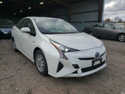 2017 TOYOTA PRIUS ZVW50L 2ZR-FXE,1NM VIN JTDKARFU4H3044050 auction photo