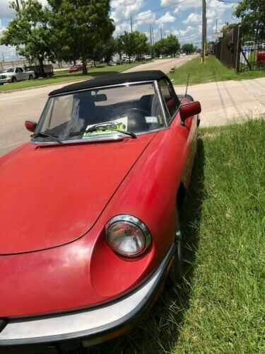 1987 Alfa Romeo Spider VIN ZARBA5648H1045146 auction photo