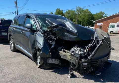 2020 Hyundai Santa Fe VIN 5NMS2CAD4LH142040 фото с аукциона