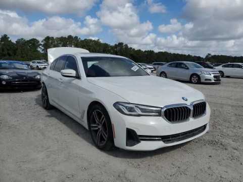 2021 BMW 530i 5-SERIES VIN WBA53BH08MWX08901 фото с аукциона