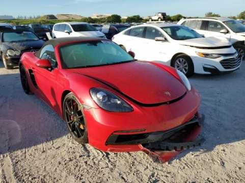 2018 Porsche 718 Boxster TYPE 982 VIN WP0CB2A88JS229068 фото с аукциона