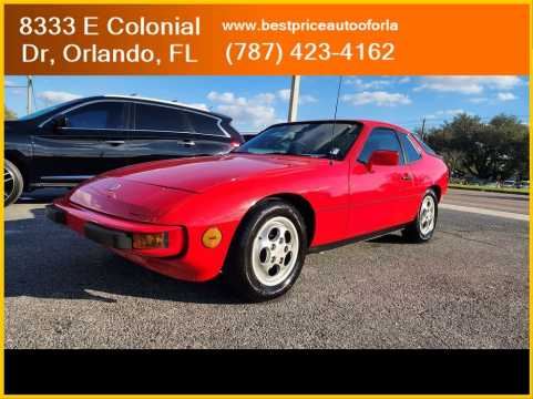 1987 Porsche 924 2.5L VIN WP0AA0926HN455617 фото с аукциона