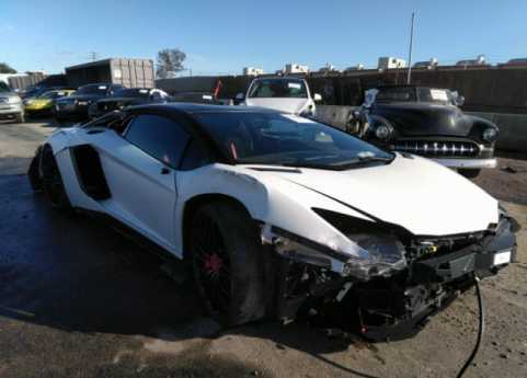 2016 LAMBORGHINI Aventador VIN ZHWUF3ZD0GLA04348 фото с аукциона
